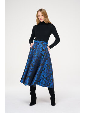 CASTELLANI CASTELLANI Spódnica midi Spódnica Kendall Czarny Regular Fit