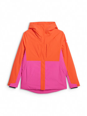4F 4F Kurtka narciarska SKIWEAR Pomarańczowy Regular Fit