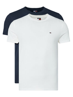 Tommy Jeans Tommy Jeans Komplet 2 t-shirtów DM0DM20687 Kolorowy Slim Fit