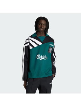 adidas adidas Bluza techniczna 161961 Zielony Loose Fit