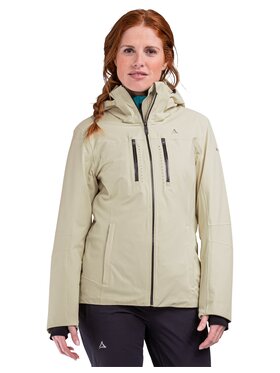 Schöffel Schöffel Kurtka narciarska Thyon Beżowy Fitted Fit