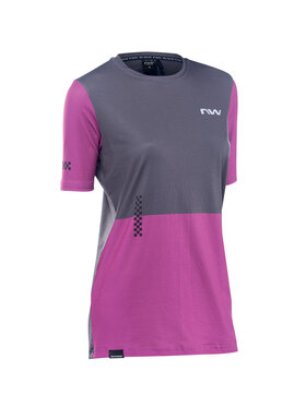 Northwave Northwave Koszulka rowerowa Xtrail 2 Woman Jersey Short Sleeve Szary Regular Fit
