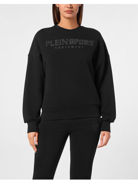 Plein Sport Plein Sport Longsleeve 18781 Czarny Regular Fit