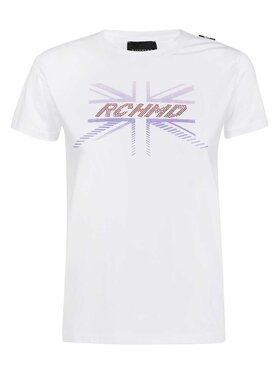John Richmond John Richmond T-Shirt T-shirt da donna John Richmond Biały Regular Fit