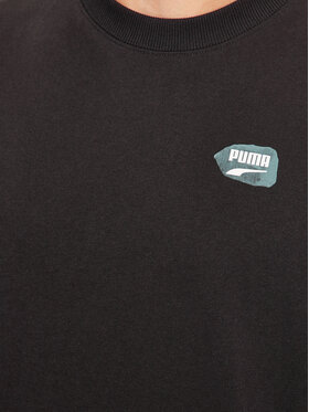 Puma T-shirt Downtown Graphic 621269 Crna Regular Fit