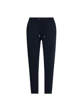 Tommy Hilfiger Tommy Hilfiger Spodnie dresowe INTERLOCK Granatowy Regular Fit