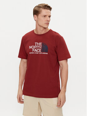 The North Face The North Face T-shirt Rust 2 NF0A87NW Crvena Regular Fit