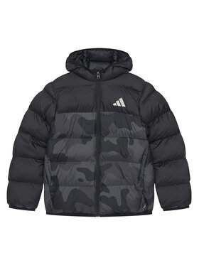 adidas adidas Ziemas jaka JL7399 Melns Regular Fit