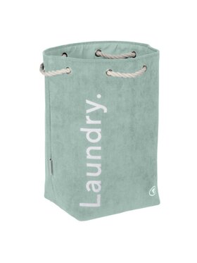 MIAhome MIAhome Kosz na pranie 51x29x25 cm MARINAIO miętowy Zielony