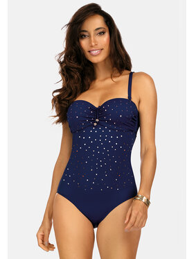 Feba Feba Strój kąpielowy F35A Granatowy