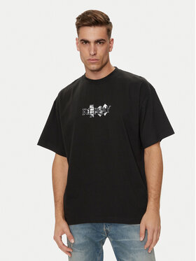 REPLAY Replay Tricou MMG336.000.23454 Negru Oversize