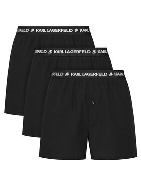 KARL LAGERFELD KARL LAGERFELD Набір з 3 пар боксерів A1M47116 Чорний