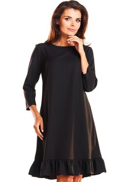 Infinite You Infinite You Každodenné šaty M185 Čierna Basic Fit
