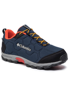 Columbia Columbia Trekingová obuv Youth Firecamp Sledder 3 Wp By1202 Tmavomodrá