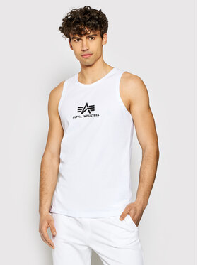 Alpha Industries Alpha Industries Tank top Basic 126566 Biela Regular Fit