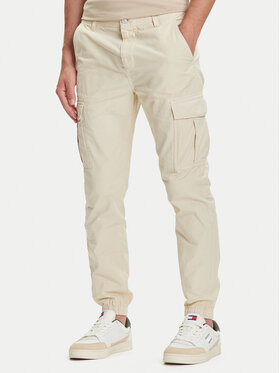 Tommy Jeans Tommy Jeans Joggery Austin DM0DM21791 Beżowy Slim Fit