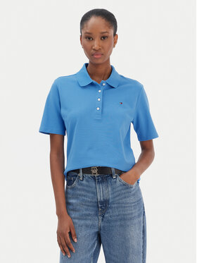 Tommy Hilfiger Tommy Hilfiger Poloshirt 1985 WW0WW43224 Blau Regular Fit