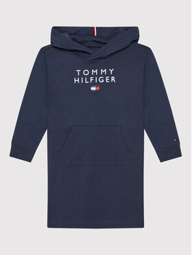 Tommy Hilfiger Tommy Hilfiger Robe en tricot Graphic KG0KG06122 D Bleu marine Regular Fit