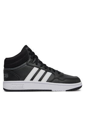 adidas adidas Sneakersy Hoops 3.0 Mid K GW0402 Čierna