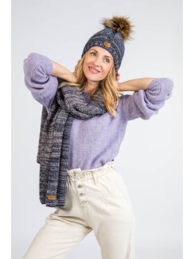 PaMaMi PaMaMi Zestaw Szalik i Czapka 20534+20634-003 Szary