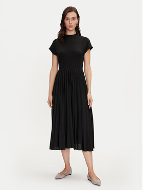 Tommy Hilfiger Tommy Hilfiger Ежедневна рокля WW0WW42020 Черен Regular Fit