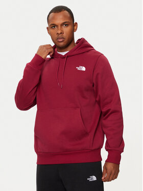 Felpa rossa the north face new arrivals