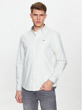 Tommy Jeans Tommy Jeans Риза Classic Oxford DM0DM15408 Зелен Classic Fit