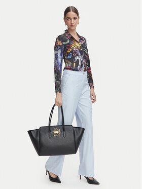 Just Cavalli Just Cavalli Дамска чанта Iconic Snakes 81RA4BA2 ZSA89 Черен