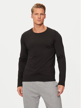 YSABEL MORA YSABEL MORA Longsleeve 70102 Czarny Slim Fit