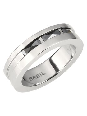 Breil Breil Anello CERAMIC BRICK Nero