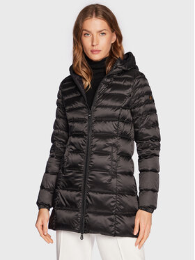 RefrigiWear RefrigiWear Пухено яке Mead W98100 RA0035 Черен Slim Fit