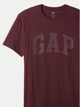 Gap Majica 856659-17 Bordo Rdeča Regular Fit