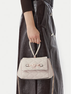 Guess Guess Дамска чанта Frances Mini HWQG22 41780 Кремав