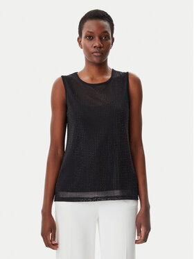 LOLA CASADEMUNT LOLA CASADEMUNT Top LS2515046 Szary Regular Fit