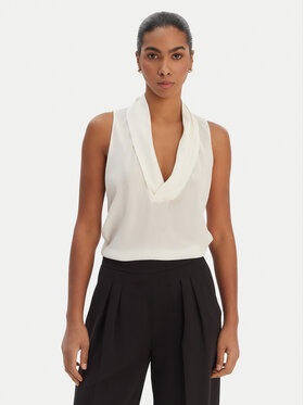BOSS BOSS Blusa Bolaru 50553717 Crema Regular Fit