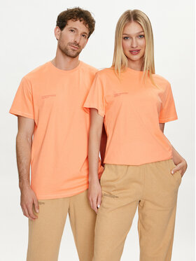 Pangaia Pangaia T-Shirt Tropics 365 Midweight Pomarańczowy Regular Fit