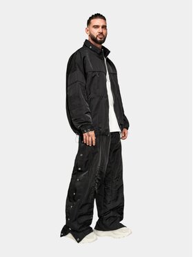 MADE BY SOCIETY MADE BY SOCIETY Spodnie materiałowe FRAME - P17742 Czarny Basic Fit