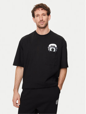 KARL LAGERFELD KARL LAGERFELD T-särk 755099 542270 Must Regular Fit