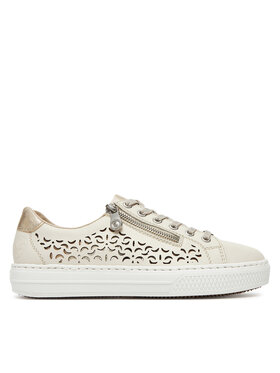 Rieker Rieker Sneakersy L5904-60 Beżowy