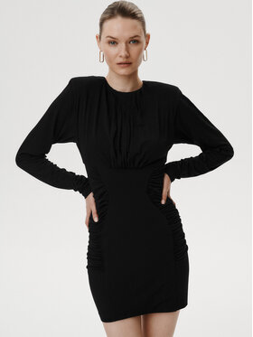 MARI PRETI MARI PRETI Sukienka koktajlowa Voleta Czarny Slim Fit