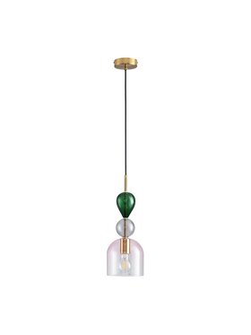 MIAhome MIAhome Lampa wisząca PASTELLO PINK kolorowa 15 cm Kolorowy