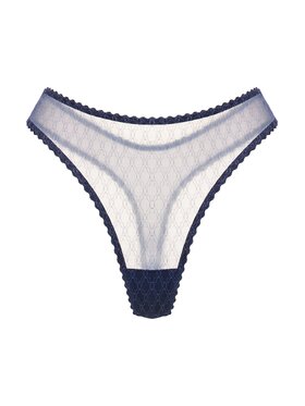 Merci Lingerie Merci Lingerie Stringi EP04S04PH Niebieski