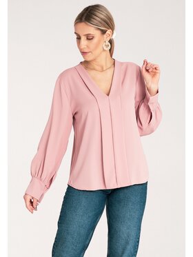 FIGL FIGL Koszula M1135 Różowy Regular Fit