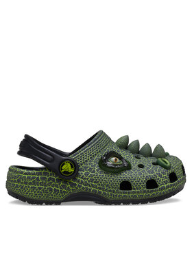 Crocs Crocs Šlepetės Classic IAM Scary Dino Clog T 211372 Juoda