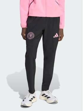 adidas adidas Spodnie materiałowe 162104 Czarny Regular Fit
