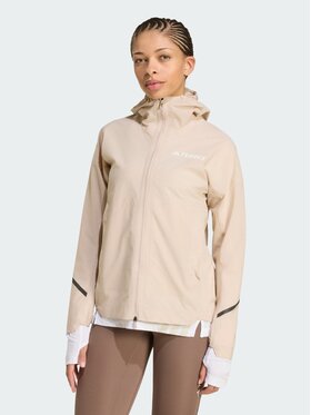 adidas adidas Wiatrówka 141993 Brązowy Slim Fit