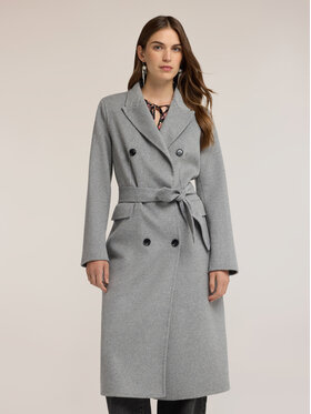 Motivi Motivi Cappotto invernale 0030Q100680N003 Grigio Regular Fit