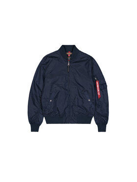 Alpha Industries Alpha Industries Kurtka bomber MA-1 TT Two Tone Bomber Jacket Błękitny Slim Fit