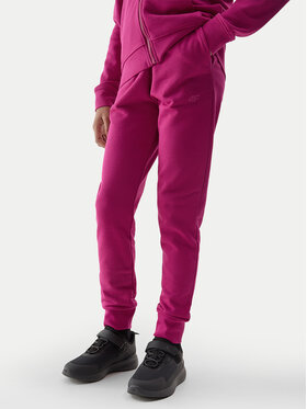 4F 4F Долнище анцуг 4FJWSS24TTROF587 Розов Regular Fit