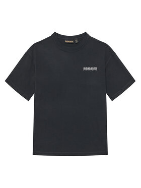 Napapijri Napapijri Majica S-Ahr NP0A88ZO D Črna Regular Fit